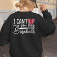 My Son Has Baseball Sports Player Baseball Mom Women Women's Sweatshirt Back Print My Son Has Baseball Sports Player Baseball Mom Women Women's Sweatshirt Back Print