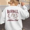 Baseball Athletic Social Club Baseball Mom Trendy Baseball Raglan Baseball Tee Women's Sweatshirt Back Print Baseball Athletic Social Club Baseball Mom Trendy Baseball Raglan Baseball Tee Women's Sweatshirt Back Print