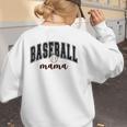 Baseball Mama Cute Women Team Mom Or Baseball Mom Sports Women's Sweatshirt Back Print Baseball Mama Cute Women Team Mom Or Baseball Mom Sports Women's Sweatshirt Back Print