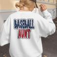 Baseball Mama Dalmatian Spots Baseball Mom Women's Sweatshirt Back Print Baseball Mama Dalmatian Spots Baseball Mom Women's Sweatshirt Back Print