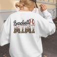 Baseball Mimi Women BallPark Mimi Baseball Mom Mother's Day Women's Sweatshirt Back Print Baseball Mimi Women BallPark Mimi Baseball Mom Mother's Day Women's Sweatshirt Back Print