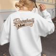 Baseball Mom Best Mama Cute Throwback Classic Women's Sweatshirt Back Print Baseball Mom Best Mama Cute Throwback Classic Women's Sweatshirt Back Print