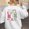 In My Baseball Mom Era Baseball Mama Premium Women's Sweatshirt Back Print In My Baseball Mom Era Baseball Mama Premium Women's Sweatshirt Back Print