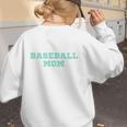 In My Baseball Mom Era Tee Game Day Baseball Mom Life Women's Sweatshirt Back Print In My Baseball Mom Era Tee Game Day Baseball Mom Life Women's Sweatshirt Back Print