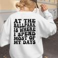 Baseball Mom Good For Baseball Boys Kids Men Women Women's Sweatshirt Back Print Baseball Mom Good For Baseball Boys Kids Men Women Women's Sweatshirt Back Print