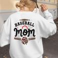 Baseball Mom Must Haves Product Women's Sweatshirt Back Print Baseball Mom Must Haves Product Women's Sweatshirt Back Print