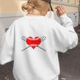 Baseball Mom Humor I Teach My Kids To Hit And Steal Women's Sweatshirt Back Print Baseball Mom Humor I Teach My Kids To Hit And Steal Women's Sweatshirt Back Print