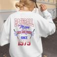 Baseball Mom Loud & Proud Since 1979 Premium Women's Sweatshirt Back Print Baseball Mom Loud & Proud Since 1979 Premium Women's Sweatshirt Back Print