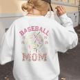 Baseball Mom Mama Mother's Dog In My Baseball Mom Era Women's Sweatshirt Back Print Baseball Mom Mama Mother's Dog In My Baseball Mom Era Women's Sweatshirt Back Print