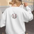 Baseball MOM Mother's Day Baseball Game Cheer Mom Raglan Baseball Tee Women's Sweatshirt Back Print Baseball MOM Mother's Day Baseball Game Cheer Mom Raglan Baseball Tee Women's Sweatshirt Back Print