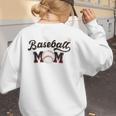 Baseball Mom Baseball Raglan Baseball Tee Women's Sweatshirt Back Print Baseball Mom Baseball Raglan Baseball Tee Women's Sweatshirt Back Print