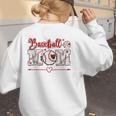 Baseball Mom T-Ball Moms Ball Player Moms Ballpark Mama Women's Sweatshirt Back Print Baseball Mom T-Ball Moms Ball Player Moms Ballpark Mama Women's Sweatshirt Back Print
