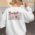 Baseball Mom Tee Mother's Day Mama Mother Holiday Women's Sweatshirt Back Print Baseball Mom Tee Mother's Day Mama Mother Holiday Women's Sweatshirt Back Print