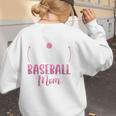Baseball Mom -This Is What Basketball Mom Looks Like Women's Sweatshirt Back Print