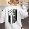 Baseball Mom USA Flag Baseball Mama Day Vibes Mama Women's Sweatshirt Back Print Baseball Mom USA Flag Baseball Mama Day Vibes Mama Women's Sweatshirt Back Print