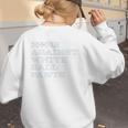 Baseball Moms Against Ball Pants Premium Women's Sweatshirt Back Print