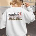 Baseball Nene Women BallPark Nene Baseball Mom Mother's Day Women's Sweatshirt Back Print Baseball Nene Women BallPark Nene Baseball Mom Mother's Day Women's Sweatshirt Back Print