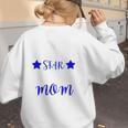 BASEBALL STAR MOM Sporty Design For Proud Baseball Moms Women's Sweatshirt Back Print BASEBALL STAR MOM Sporty Design For Proud Baseball Moms Women's Sweatshirt Back Print