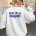 Cool Baseball Mom Mother's Day Mama Woman Cute Women's Sweatshirt Back Print