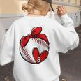 Custom Baseball Mom Number 8 Heart For Mom Mommy Raglan Baseball Tee Women's Sweatshirt Back Print Custom Baseball Mom Number 8 Heart For Mom Mommy Raglan Baseball Tee Women's Sweatshirt Back Print