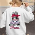 Dominican Baseball Mama Quote For a Dominican Baseball Mom Women's Sweatshirt Back Print