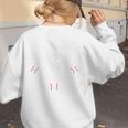 My Favorite Baseball Player Calls Me Mom For Baseball Mom Premium Women's Sweatshirt Back Print