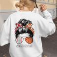 Grandma Life Basketball And Baseball Mom Funny Women's Sweatshirt Back Print Grandma Life Basketball And Baseball Mom Funny Women's Sweatshirt Back Print