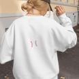 Groovy Retro In My Baseball Mom Era Women's Sweatshirt Back Print Groovy Retro In My Baseball Mom Era Women's Sweatshirt Back Print