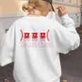 Home Plate Social Club Softball Season Baseball Mom Premium Women's Sweatshirt Back Print Home Plate Social Club Softball Season Baseball Mom Premium Women's Sweatshirt Back Print