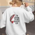 I'Ll Always Be Your Biggest Fan Baseball Mom s Premium Women's Sweatshirt Back Print I'Ll Always Be Your Biggest Fan Baseball Mom s Premium Women's Sweatshirt Back Print