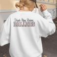 Kinda Busy Raising Ballers Funny Baseball Mom Mother's Day Women's Sweatshirt Back Print Kinda Busy Raising Ballers Funny Baseball Mom Mother's Day Women's Sweatshirt Back Print