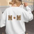 Loud And Proud Baseball Mom Leopard Mama Loves Women's Sweatshirt Back Print Loud And Proud Baseball Mom Leopard Mama Loves Women's Sweatshirt Back Print