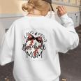 Loud Proud Baseball Mom Mommy Premium Women's Sweatshirt Back Print Loud Proud Baseball Mom Mommy Premium Women's Sweatshirt Back Print