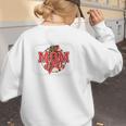Mom Of Both Baseball Mom Mommy Premium Women's Sweatshirt Back Print Mom Of Both Baseball Mom Mommy Premium Women's Sweatshirt Back Print