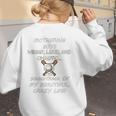 Mothering Boys Messy Loud Chaotic Baseball Mom Premium Women's Sweatshirt Back Print Mothering Boys Messy Loud Chaotic Baseball Mom Premium Women's Sweatshirt Back Print
