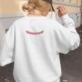 Proud Baseball Mom Era Baseball Game Day T-Ball Mom Son Women's Sweatshirt Back Print Proud Baseball Mom Era Baseball Game Day T-Ball Mom Son Women's Sweatshirt Back Print