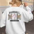 Proud Baseball Mom Shirt For Women Baseball Mom Team Women's Sweatshirt Back Print Proud Baseball Mom Shirt For Women Baseball Mom Team Women's Sweatshirt Back Print