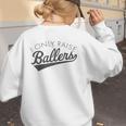 I Only Raise Ballers Baseball Mom & Parent Sports Raglan Baseball Tee Women's Sweatshirt Back Print I Only Raise Ballers Baseball Mom & Parent Sports Raglan Baseball Tee Women's Sweatshirt Back Print