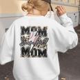 Retro Baseball Mom Mama Baseball Life Mother's Day Baseball Premium Tri-Blend Women's Sweatshirt Back Print Retro Baseball Mom Mama Baseball Life Mother's Day Baseball Premium Tri-Blend Women's Sweatshirt Back Print