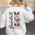 Retro Baseball Mom Mama Baseball Life Softball Life Game Day Women's Sweatshirt Back Print Retro Baseball Mom Mama Baseball Life Softball Life Game Day Women's Sweatshirt Back Print
