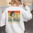 Retro Baseball Mom Sport Lover Vintage Women's Sweatshirt Back Print Retro Baseball Mom Sport Lover Vintage Women's Sweatshirt Back Print