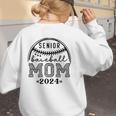 Senior Baseball Mom 2024 Women's Sweatshirt Back Print Senior Baseball Mom 2024 Women's Sweatshirt Back Print