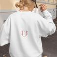 Senior Baseball Mom 2028 Class Of 2028 Graduation Women's Sweatshirt Back Print
