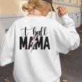 T-Ball Mama Baseball Mama Baseball Mom Women's Sweatshirt Back Print