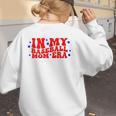 AS Tees Baseball Mom Era Mommy Mama Women's Sweatshirt Back Print