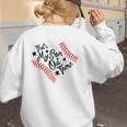 That's My Son Out There Baseball Mom Heart Mom Life Women's Sweatshirt Back Print That's My Son Out There Baseball Mom Heart Mom Life Women's Sweatshirt Back Print