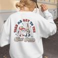 Vintage Baseball Mom Retro Style Tee For Proud Moms Women's Sweatshirt Back Print Vintage Baseball Mom Retro Style Tee For Proud Moms Women's Sweatshirt Back Print