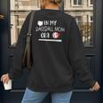 Baseball Mom 2024 In My Baseball Mom Era Gameday Women's Sweatshirt Back Print