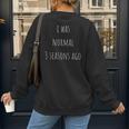 Baseball Mom And Coach Quote For Gameday Women's Sweatshirt Back Print Baseball Mom And Coach Quote For Gameday Women's Sweatshirt Back Print