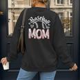 Baseball Mom Cute Baseball Mama Proud Senior Baseball Player Women's Sweatshirt Back Print Baseball Mom Cute Baseball Mama Proud Senior Baseball Player Women's Sweatshirt Back Print